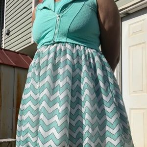 Hello! I will be selling a Seafoam/Teal colored dress made by total girl